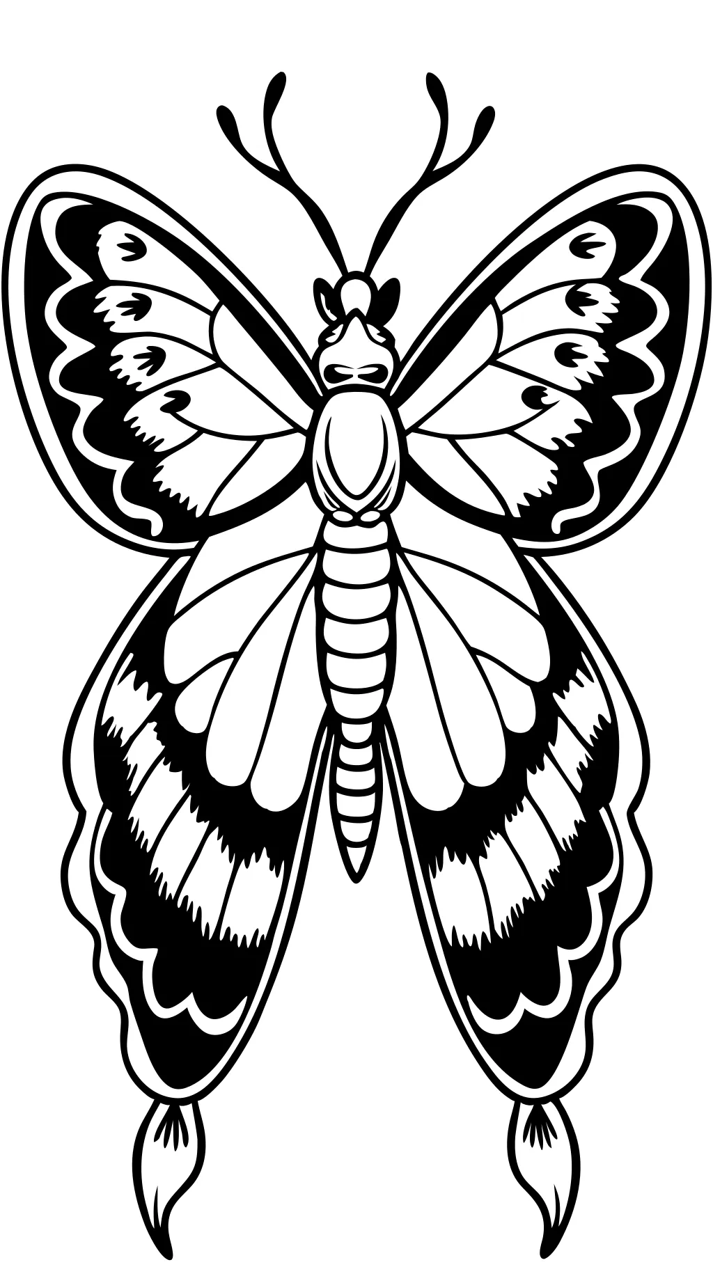 mothra coloring pages